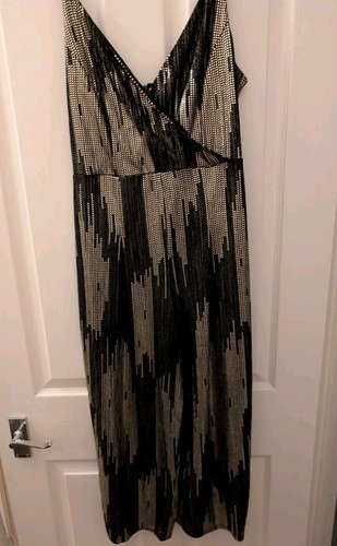 Sequin f jumpsuit - f,