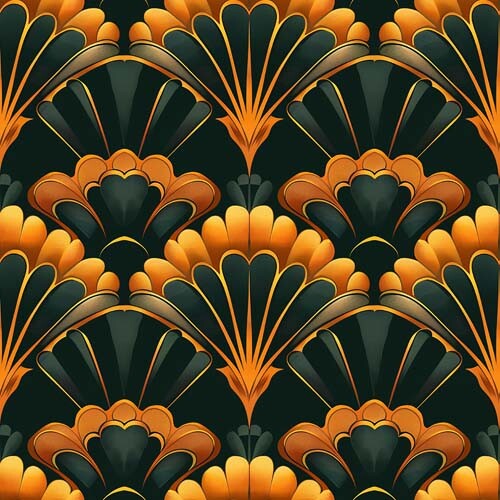 20x green theos art deco - green,