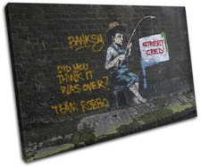 Graffiti Pop Fishing Banksy