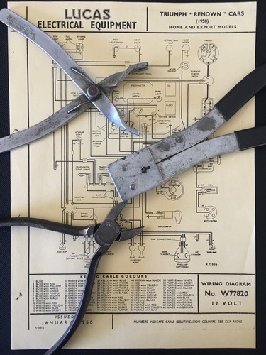 Triumph renown lucas wiring - triumph,