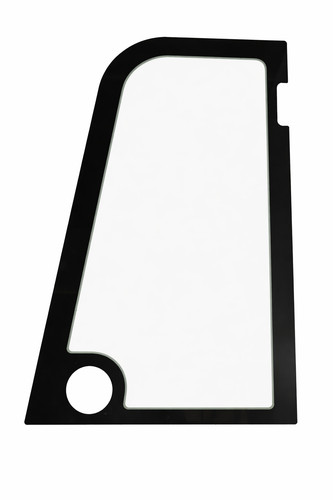 Upper cab door glass window - upper,