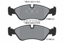 FRONT BRAKE PAD SET DISC BRAKE