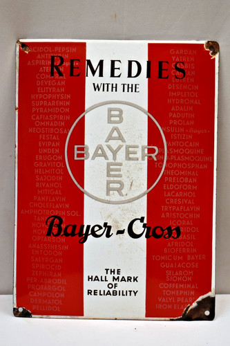 Vintage bayer cross - bayer,