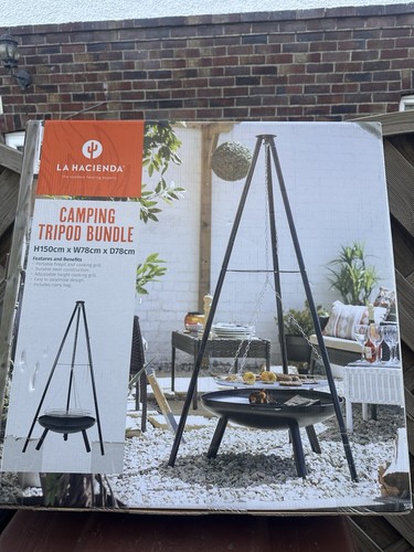 Hacienda tripod fire pit - tripod,
