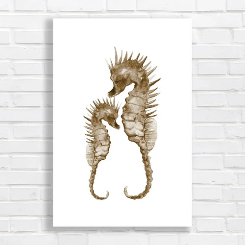 Mystical blue seahorse - mystical,