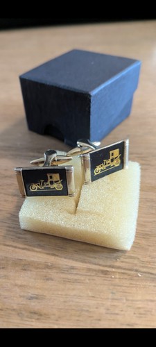 Pair vintage gilt enamel - vintage,