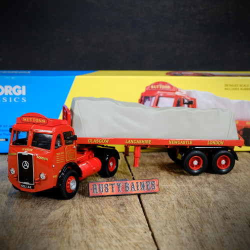 Corgi atkinson lorry suttons - corgi, lorry,