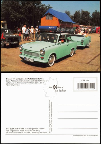 Transport vehicle auto - auto, trabant
