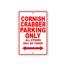 Cornish Crabber Parking Only