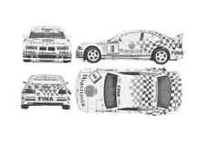 A4 Photo Blueprint BMW M3 E36