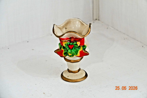 Colourful flower shaped vase