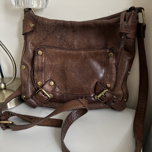 Leather crossbody bag - crossbody,