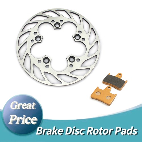 Rear brake disc pad - disc, for