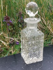 Victorian 5" Diamond Cut Clear