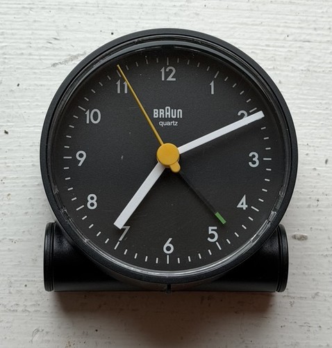 Braun travel alarm clock black - braun,