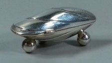 925 SILVER MUSSEL SHELL PILL BOX 26 G STERLING 1999