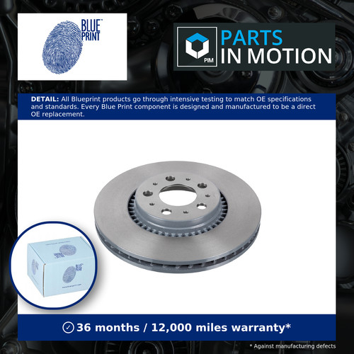 Brake discs pair - brake, vented