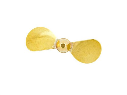 Radio active brass - brass, propeller