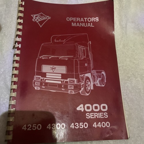 Foden 4000 series truck - 4000,