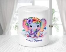 Personalised Elephant Money