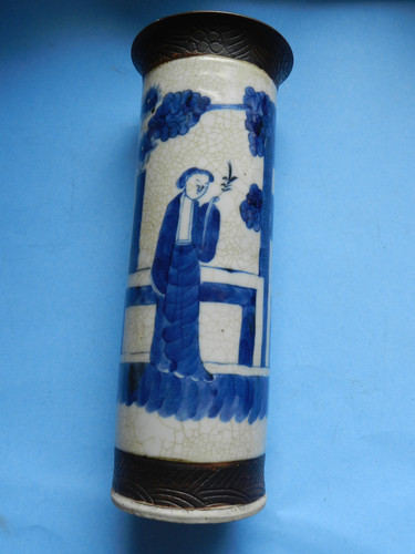 Chinese hand painted sleeve - painted,