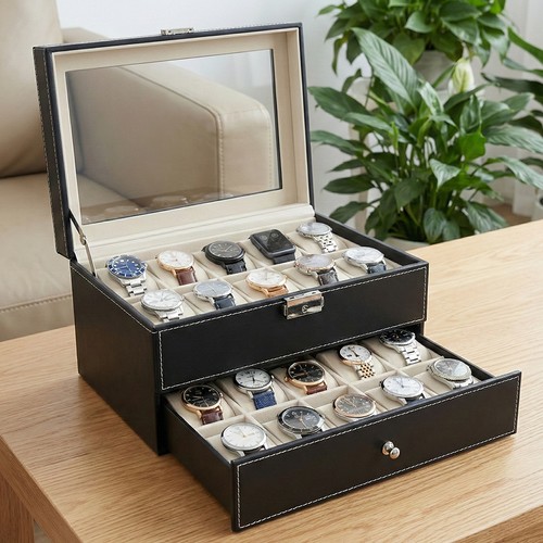Watch box tier solid - box,