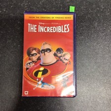 The Incredibles (VHS, 2005) Children’s Kids Video Tape