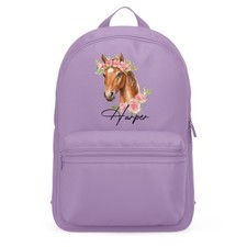 Girls Floral Horse Custom Mini