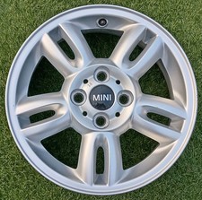 MINI COOPER 15" INCH ALLOY WHEEL 5.5JX15 PCD 4X100 OFFSET ET45 6791930