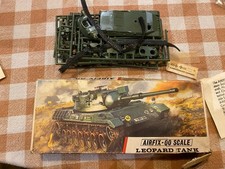Airfix 00 Scale Leopard Tank Vintage Model Kit Unassembled In Original Box
