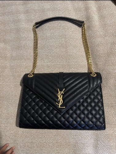 Saint laurent ysl large - laurent, black