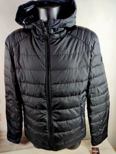 Michael Kors Men's Premium Down Puffer Jacket Black Size M | Packable Warm Coat