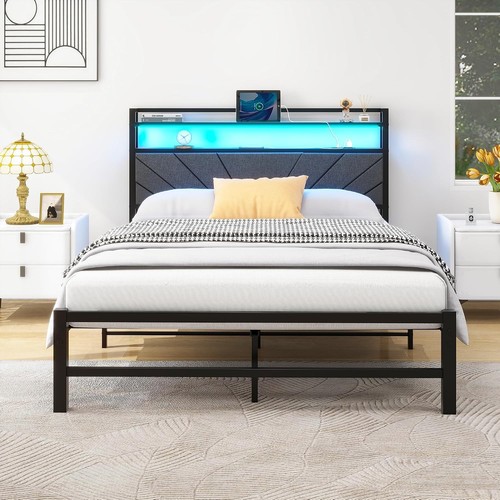 4ft6 double size bed frame - 4ft6,