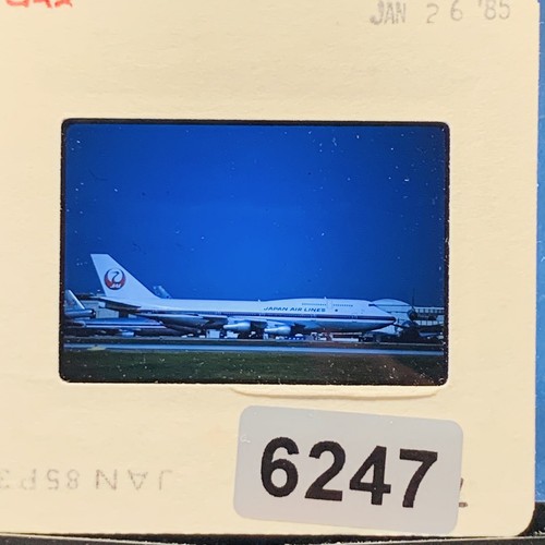 Original 1985 japan air - japan, lines