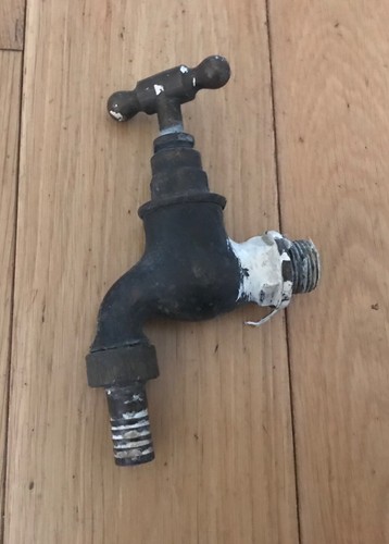 Vintage solid brass tap - tap, /