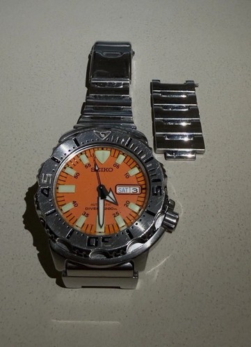 Seiko orange monster - seiko,