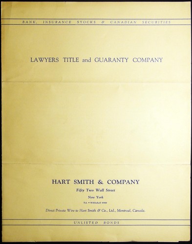 1930 investment advice - 1930,