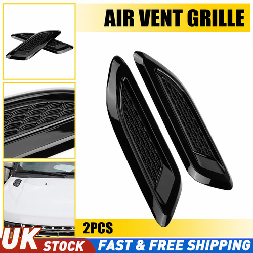 Black hood bonnet vent - hood,