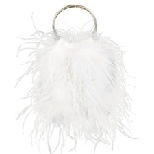 Women Evening Purse Ostrich