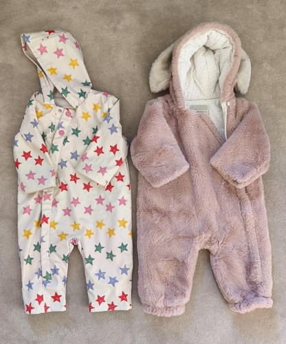 Baby girl rainsuit and