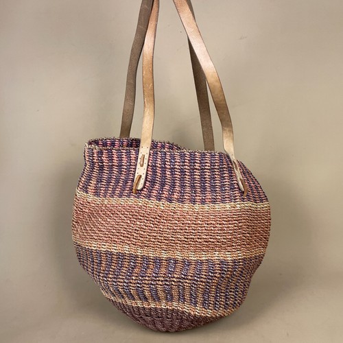 Moroccan woven market bag - moroccan,