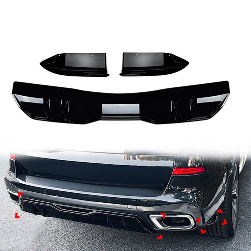Rear bumper splitter lip side - rear,