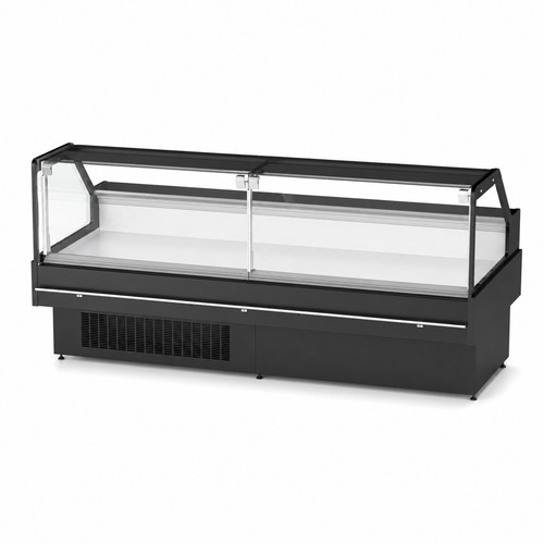 Commercial meat display fridge - commercial,