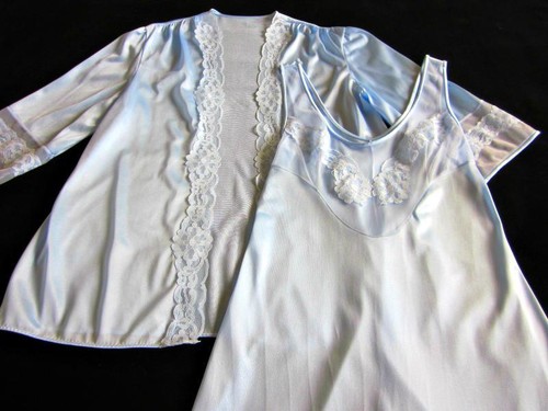 Vintage nightgown robe - vintage,