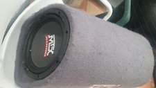 8 "Mtx Bassbox With Amplifier Attached