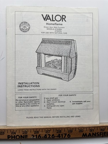 1990s valor homeflame - valor,