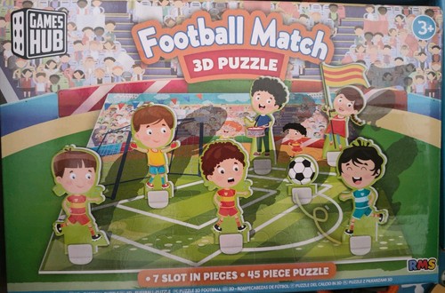 Football match jigsaw - football,