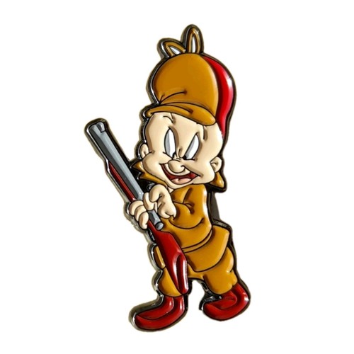 Elmer fudd metal - elmer, enamel