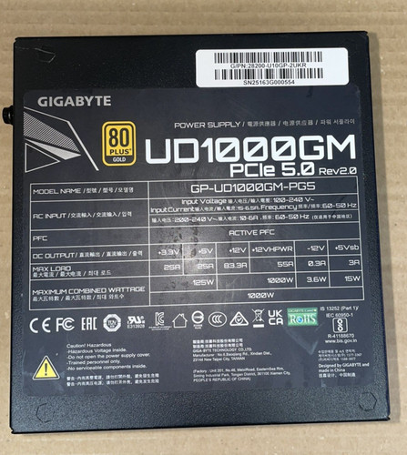 Gigabyte ud1000gm modular - gigabyte,