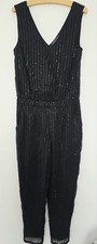 M&S One Piece Black Sequin